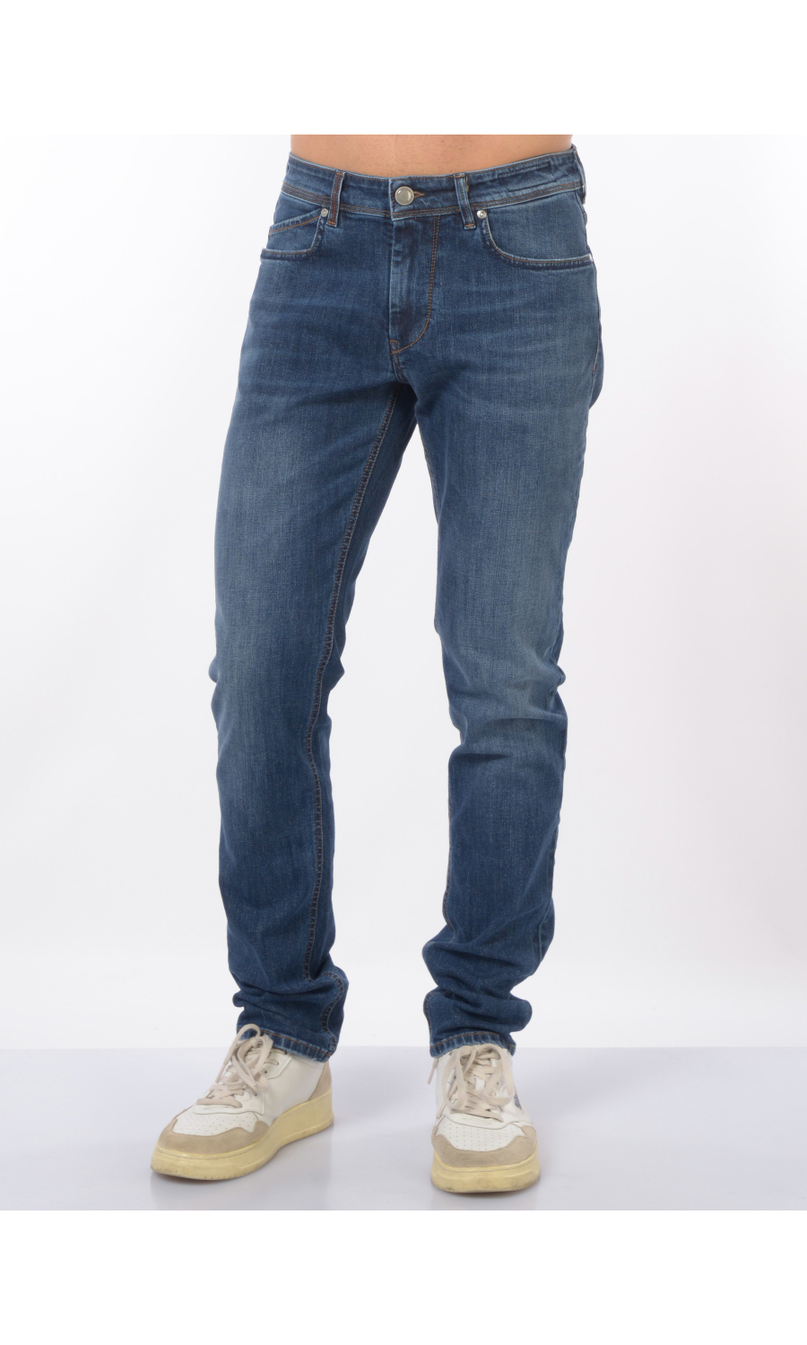 jeans da uomo Rehash cinque tasche stone washed
