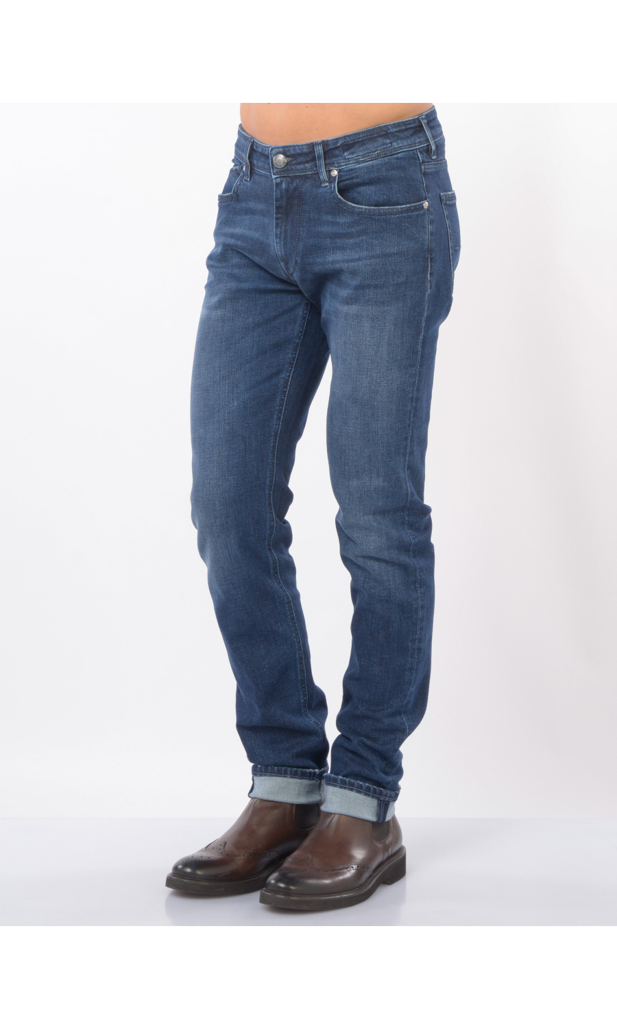 jeans da uomo Rehash cinque tasche stone washed