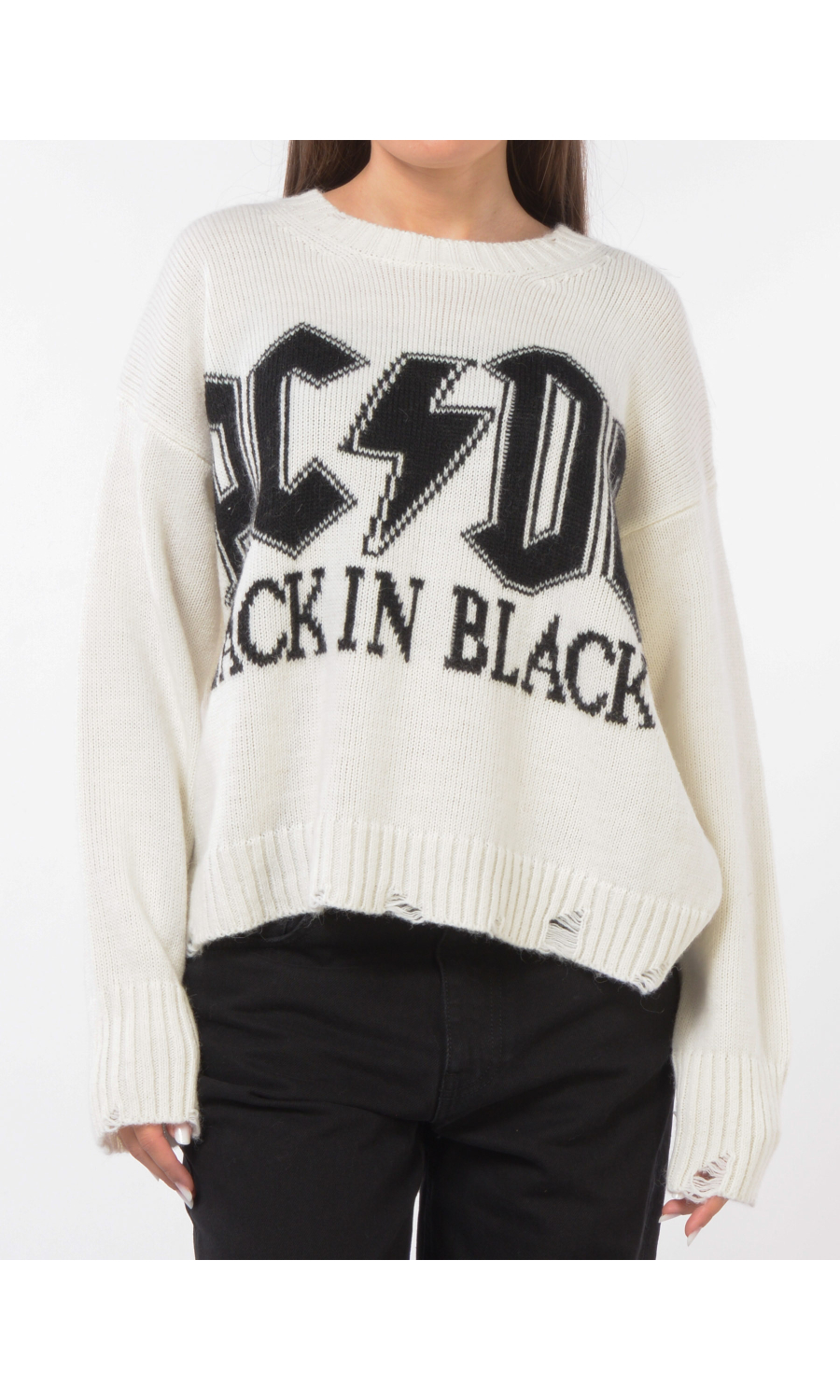 maglia da donna Aniye By AC/DC con rotture