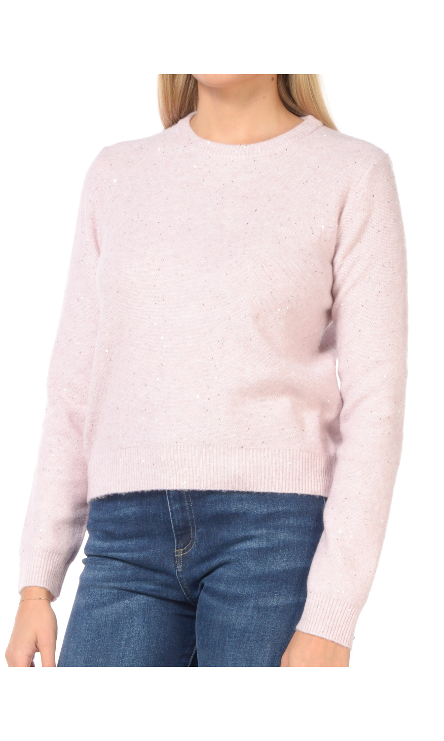 maglia da donna Emme By Marella girocollo con pailettes