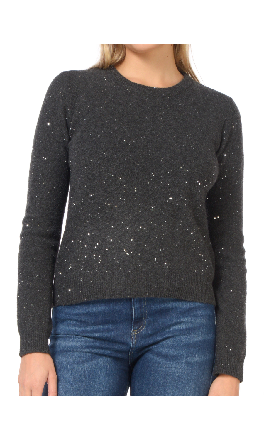 maglia da donna Emme By Marella girocollo con pailettes