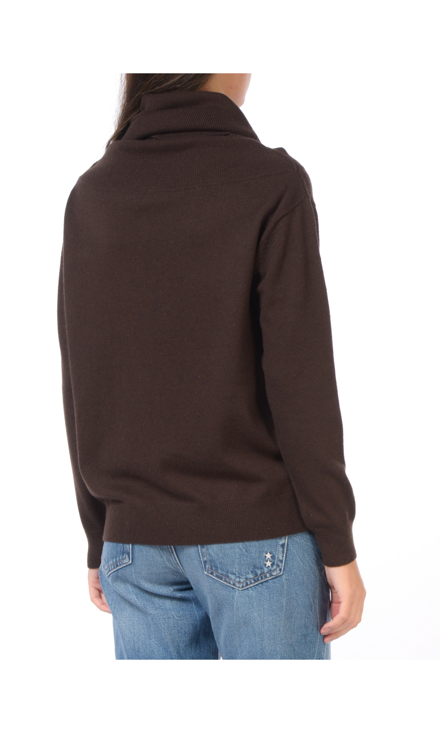 maglia da donna Icona By Kaos a manica lunga con scollo omerale