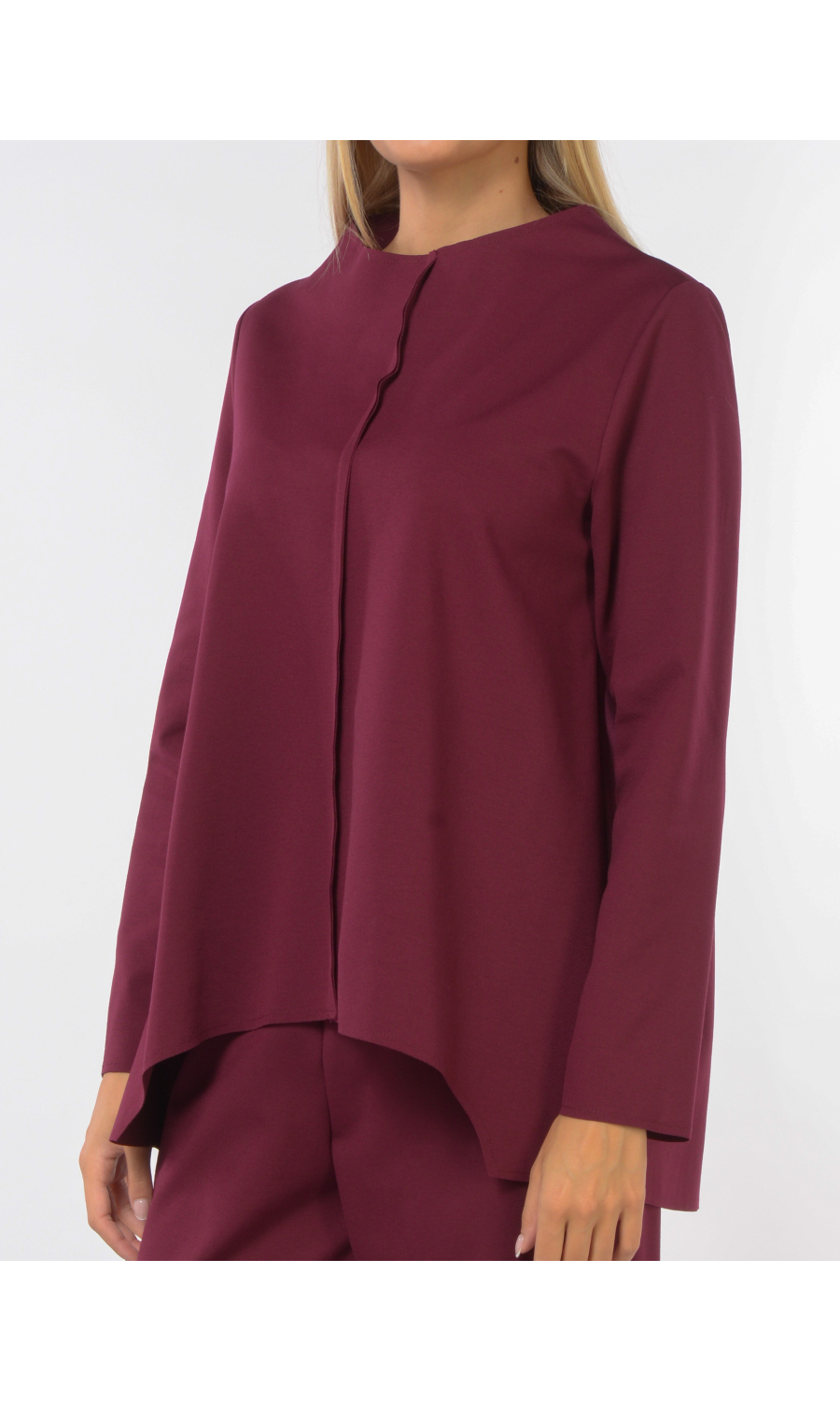 maglia da donna Jurere in jersey con nervatura