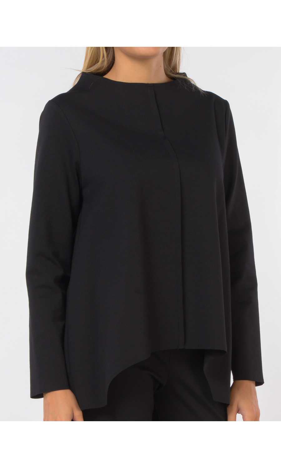 maglia da donna Jurere in jersey con nervatura