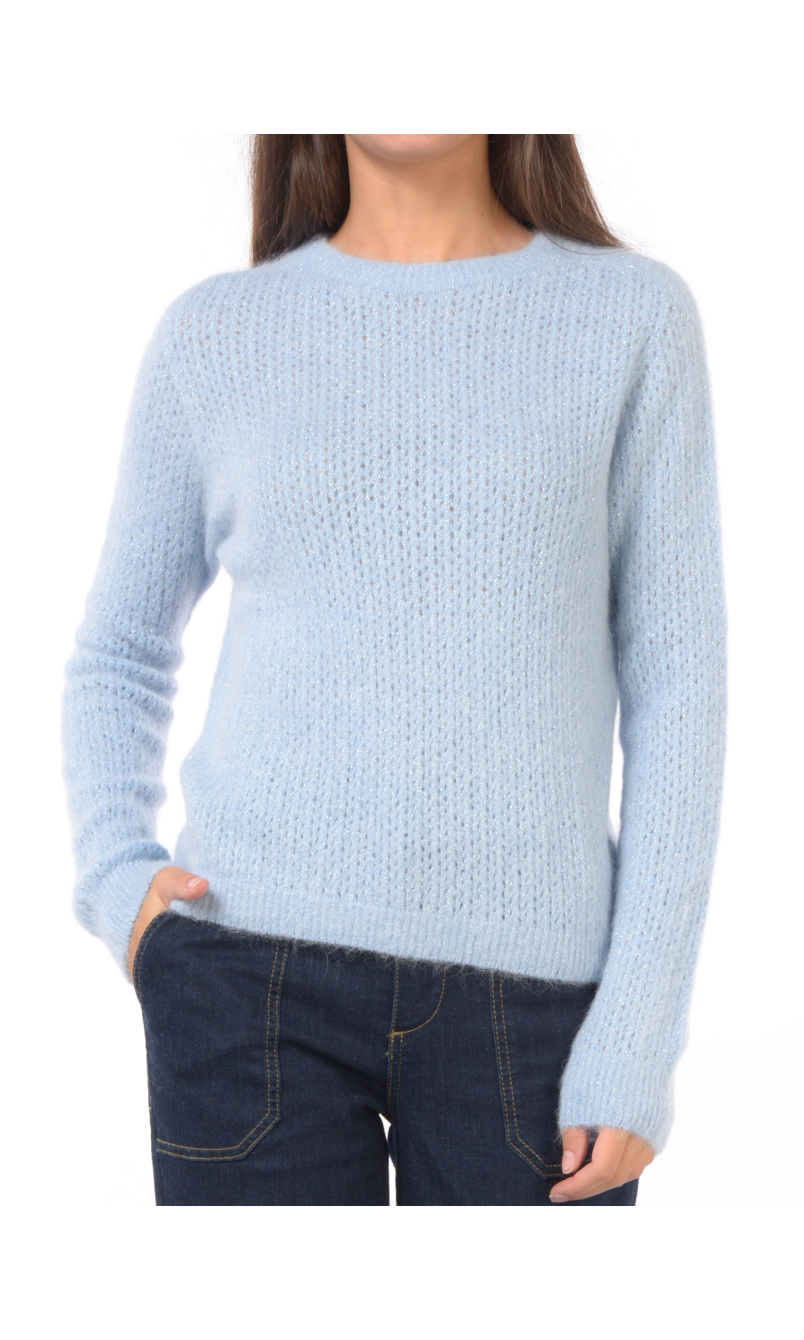 maglia da donna Liu Jo lurex lavorata