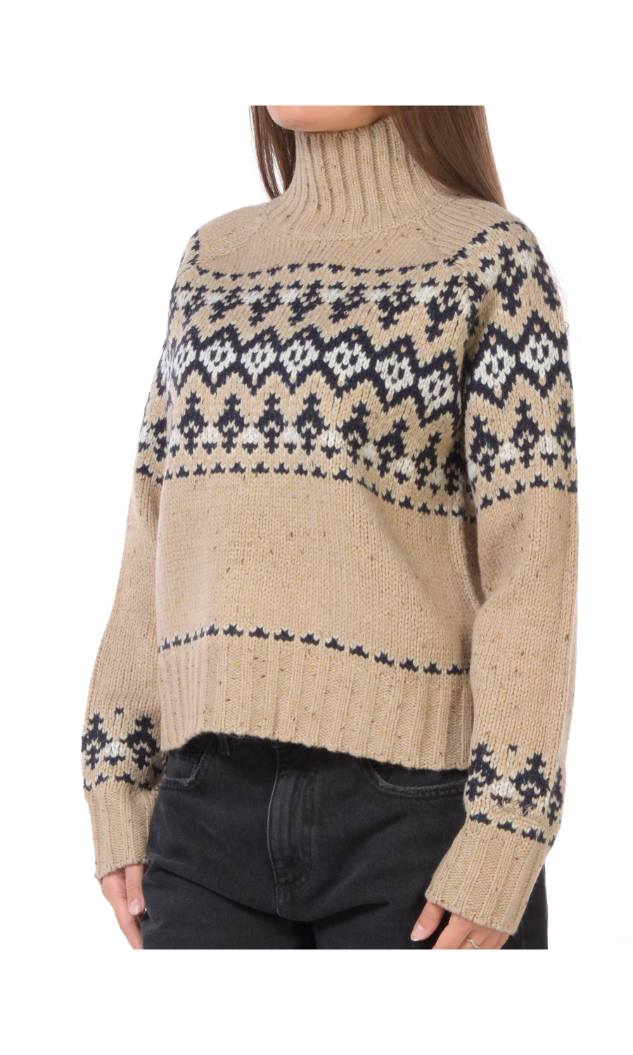 maglia da donna Mc2 Saint Barth fantasia norvegese