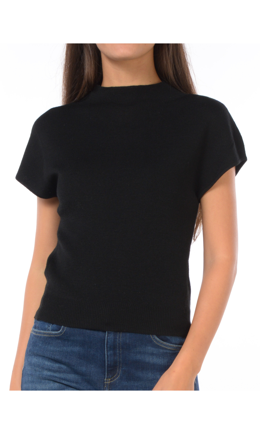 maglia da donna Nenette a lupetto senza maniche