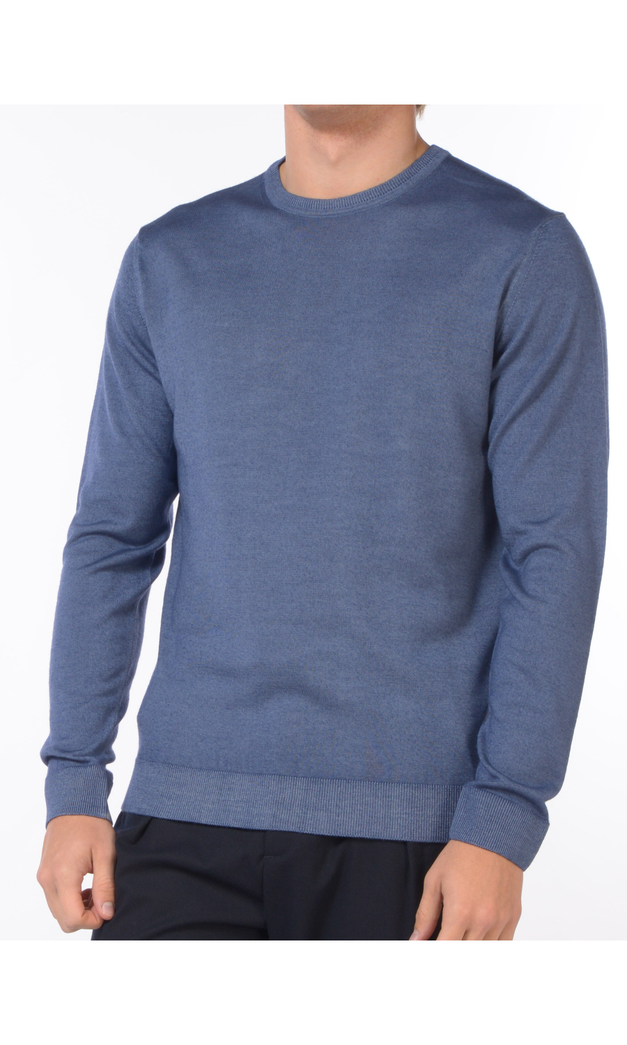 maglia da uomo Daniele Fiesoli girocollo lana pettinata