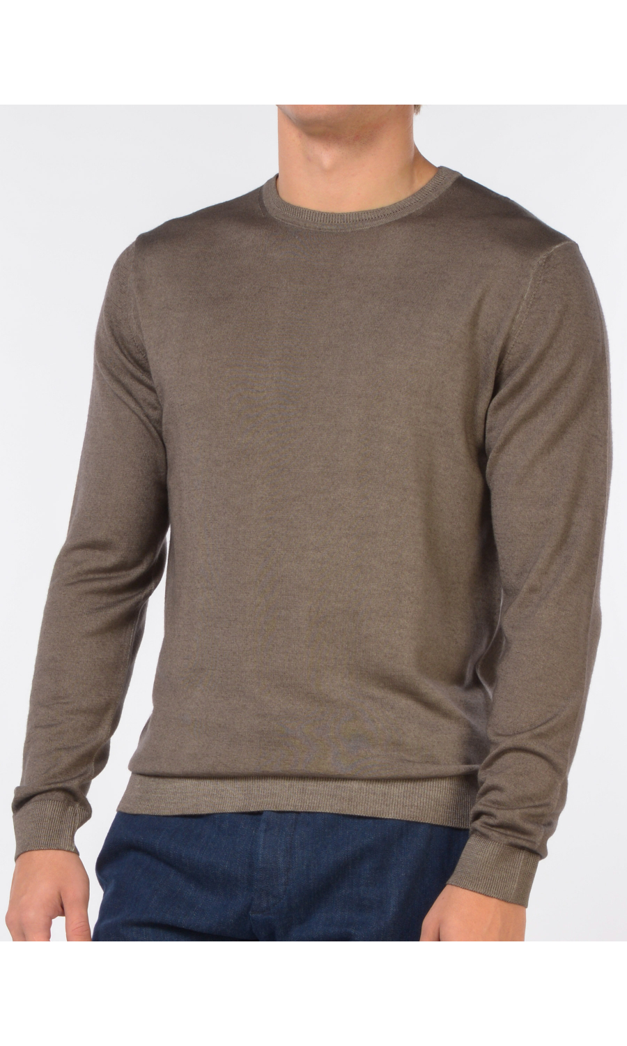 maglia da uomo Daniele Fiesoli girocollo lana pettinata