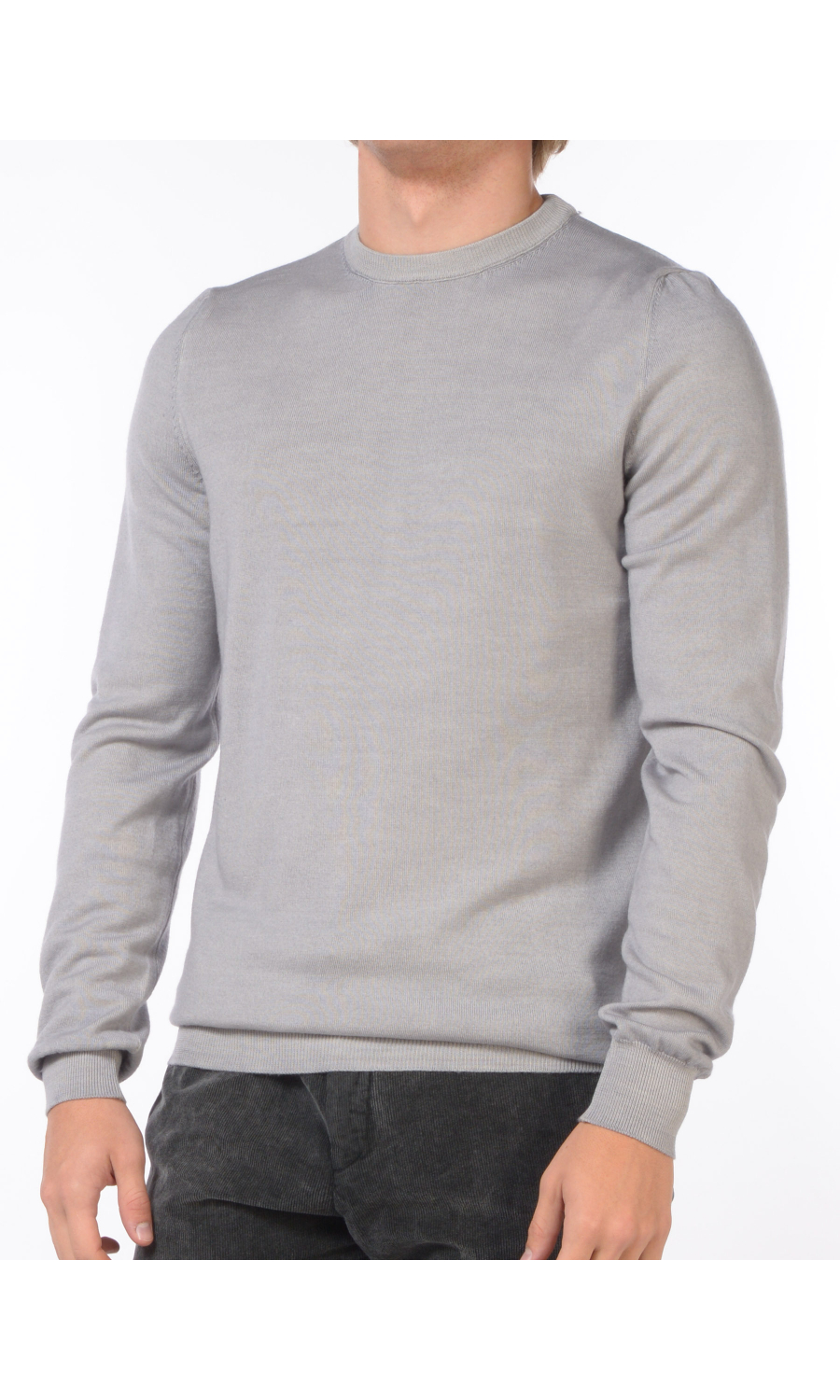 maglia da uomo Jeordies girocollo tinta unita