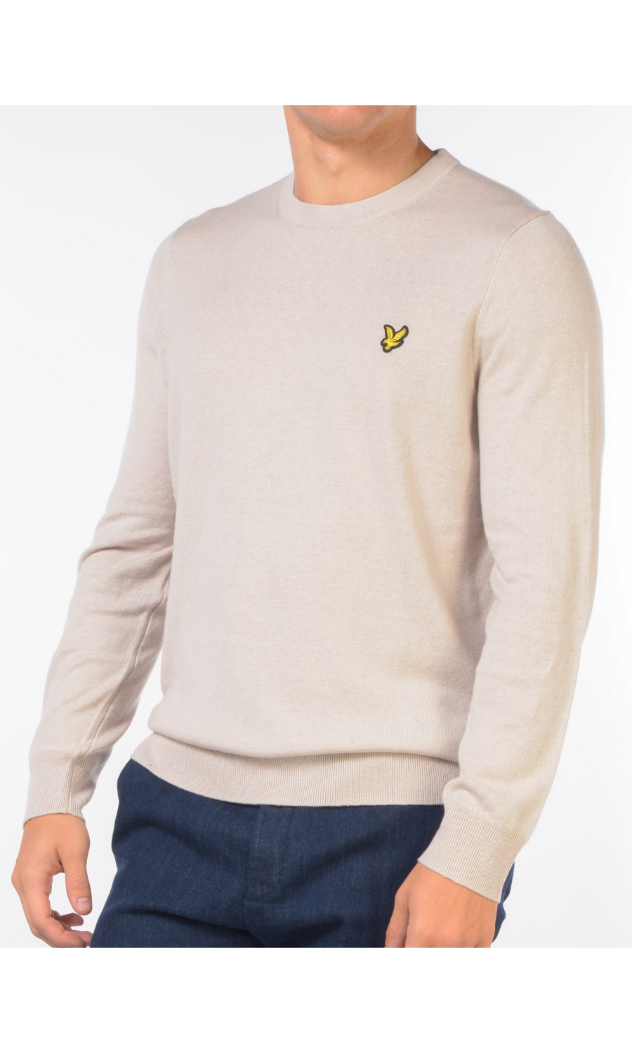 maglia da uomo Lyle&Scott girocollo con logo