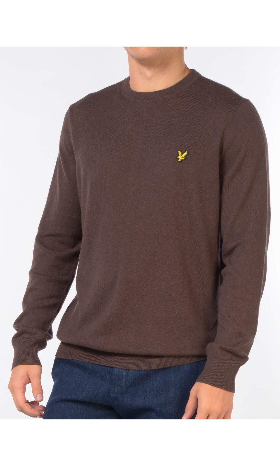 maglia da uomo Lyle&Scott girocollo con logo