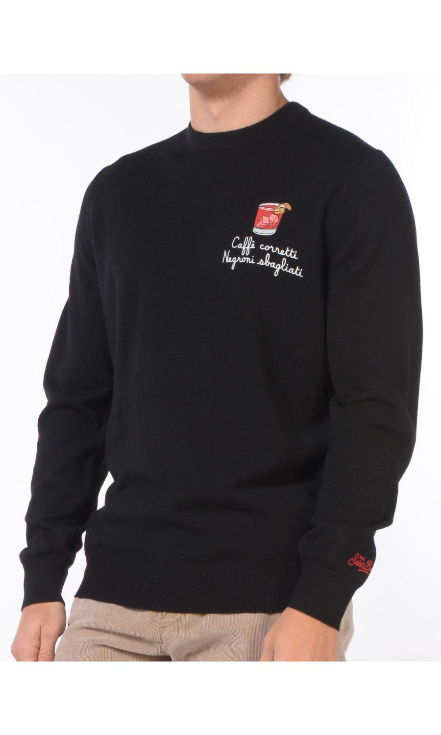 maglia da uomo Mc2 Saint Barth caffe corretti