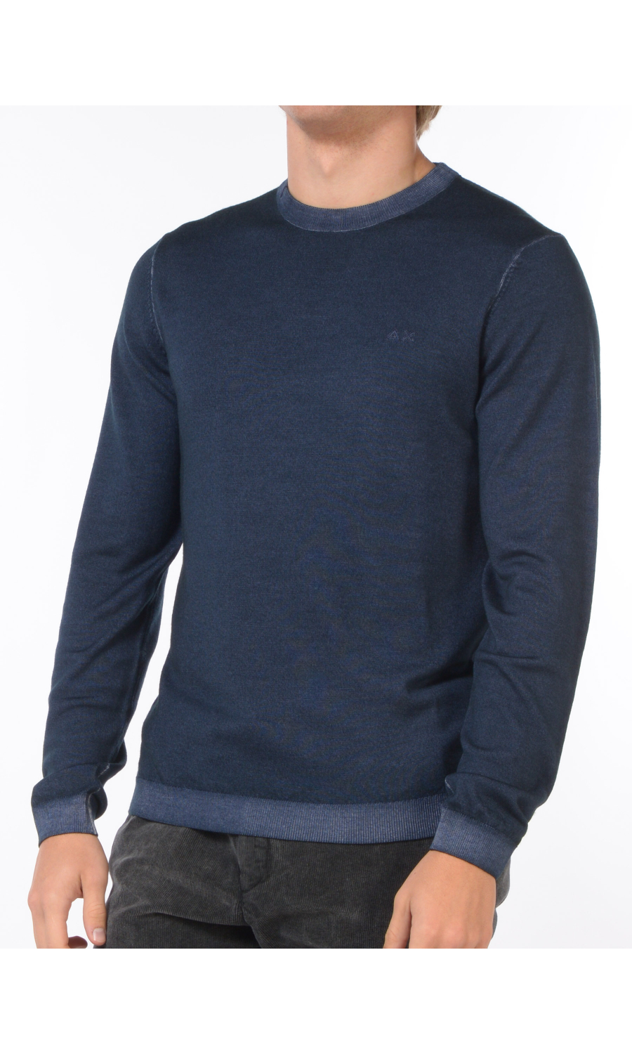 maglia da uomo Sun68 girocollo con logo