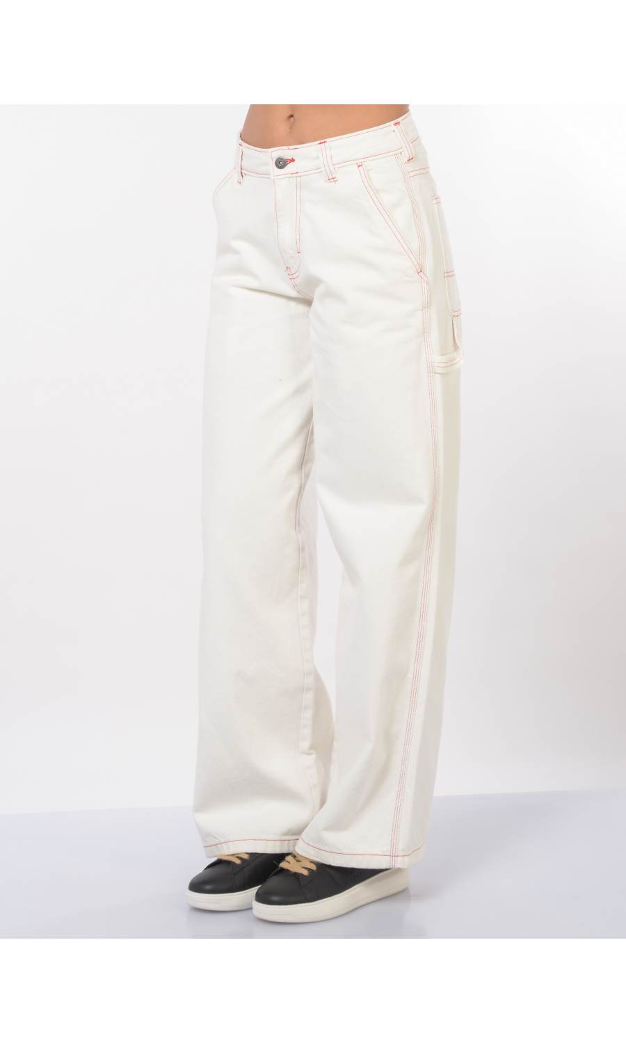 pantalone da donna Dickies Carpenter in bull di cotone