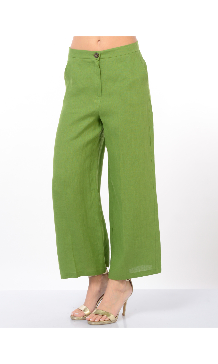 pantalone da donna Emme By Marella ampio in lino