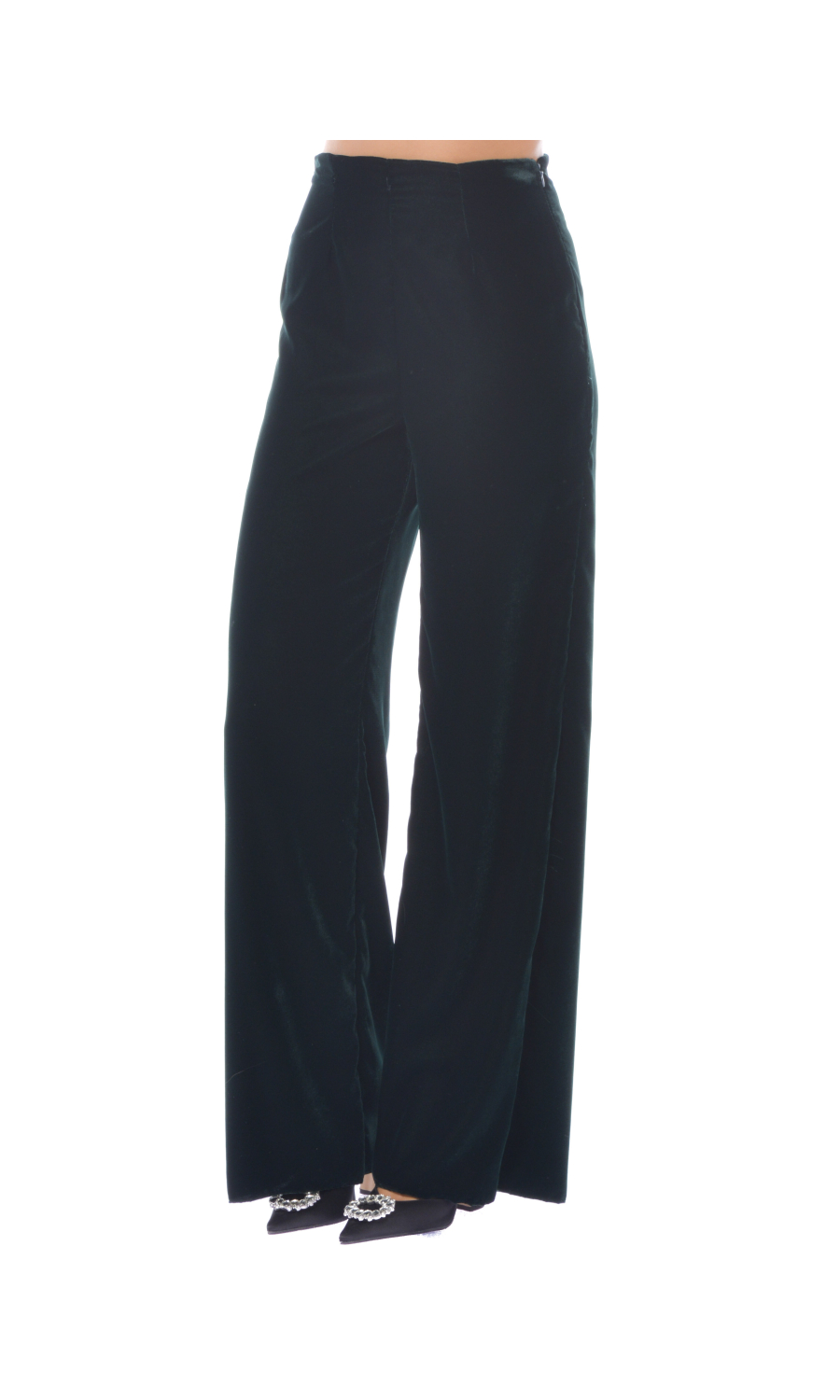 pantalone da donna Emme By Marella ampio in velluto