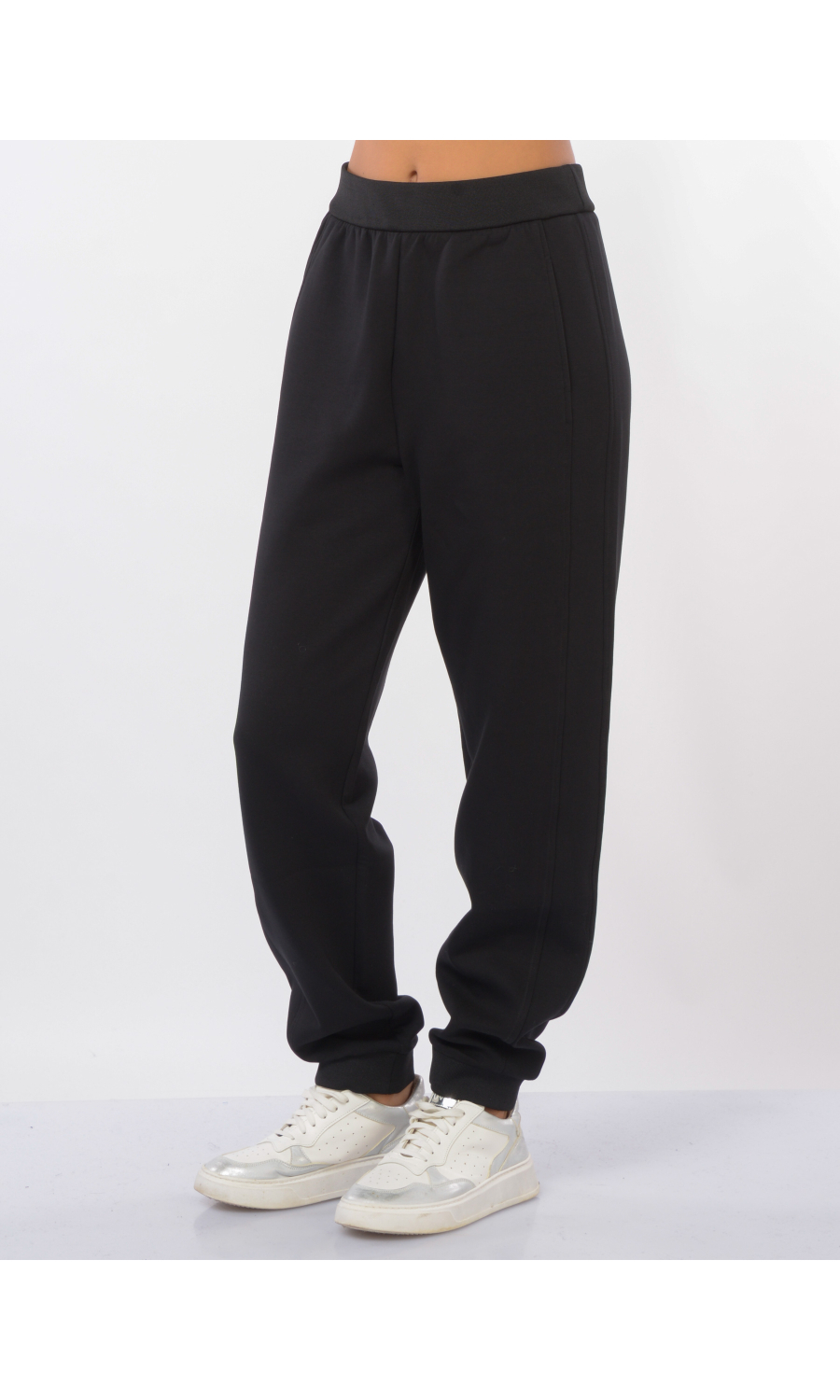pantalone da donna Emporio Armani baggy in felpa