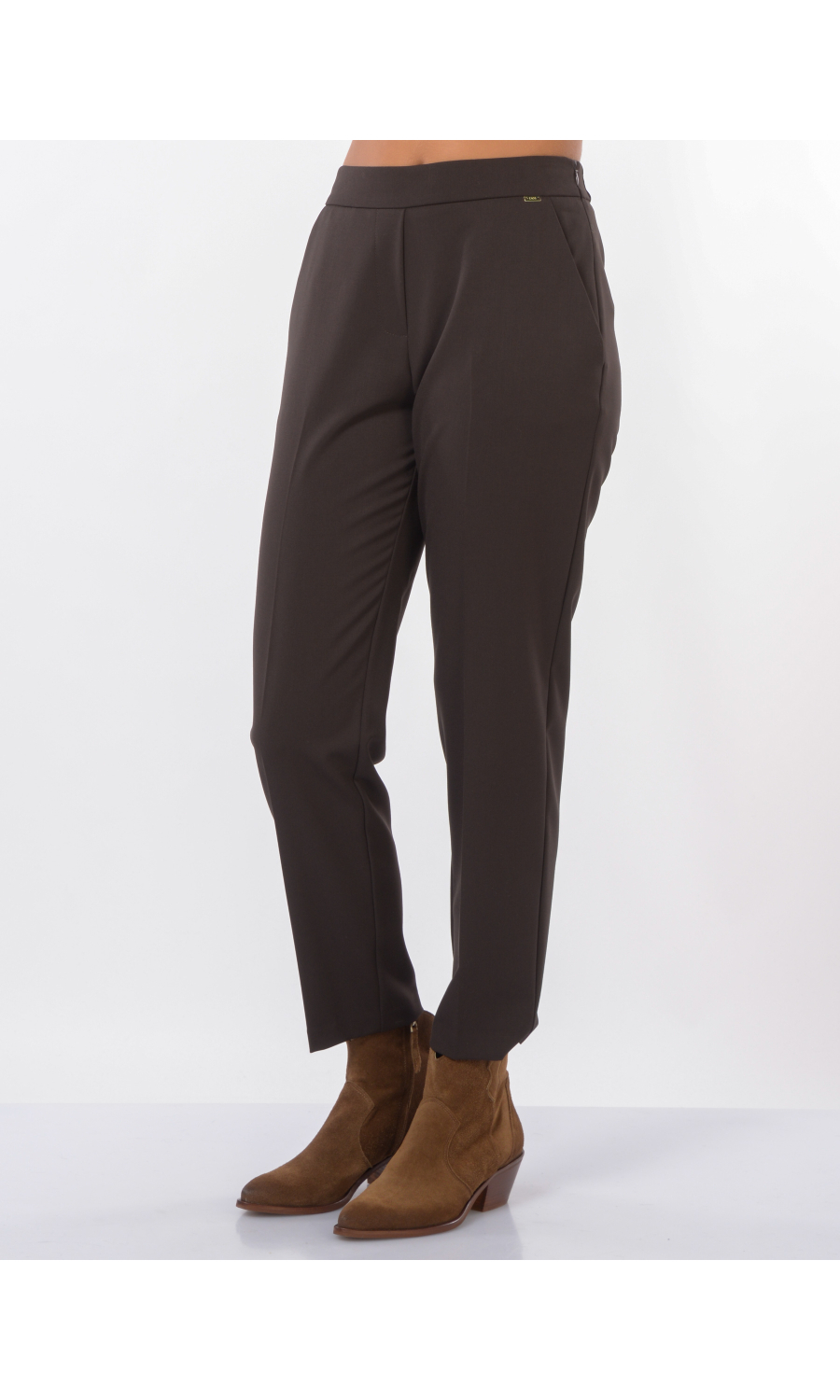 pantalone da donna Kaos chino con elastico