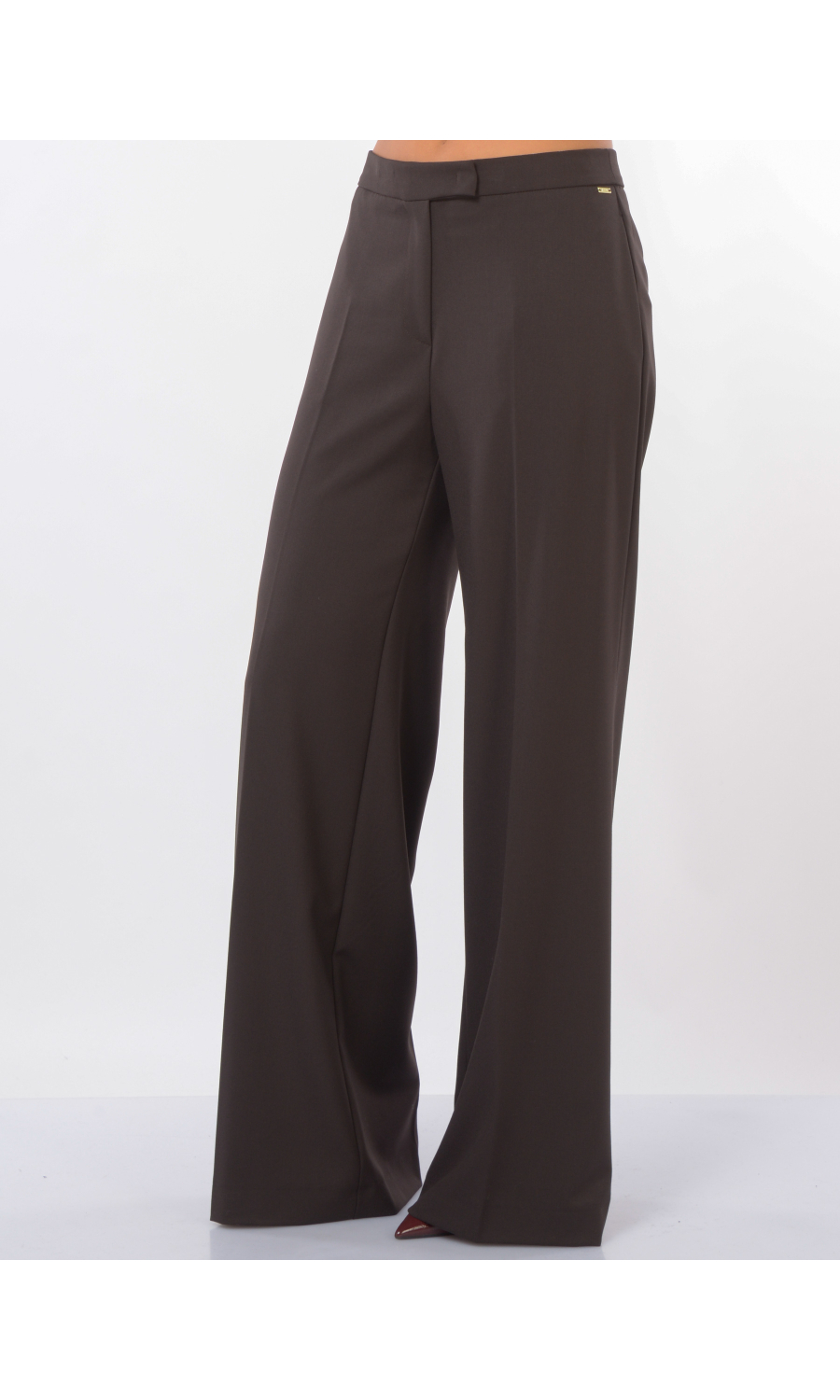 pantalone da donna Kaos a palazzo in misto viscosa