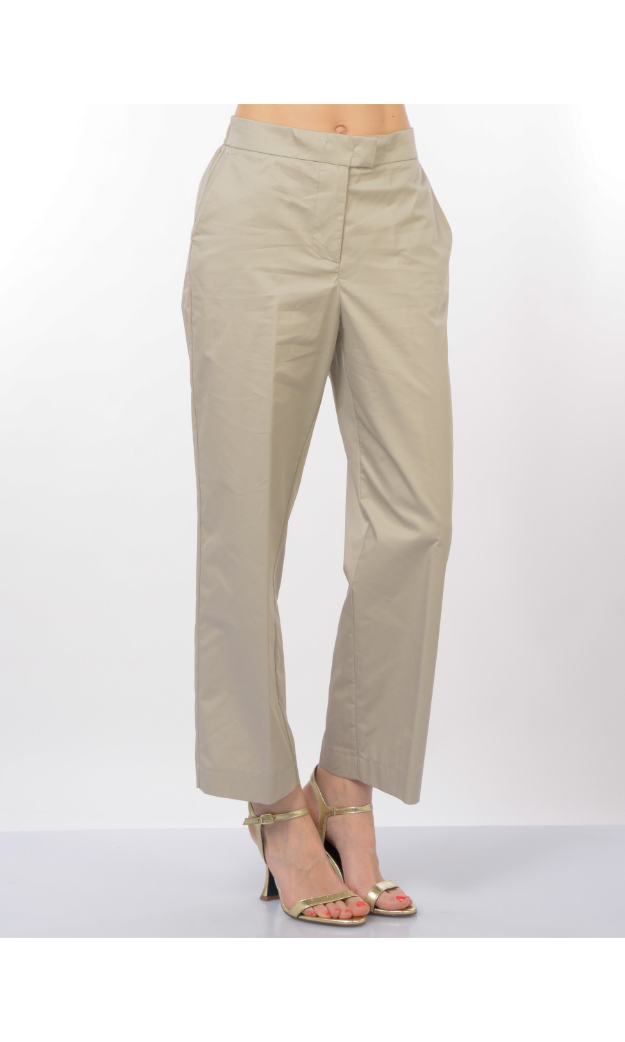 pantalone da donna Kaos cropped con elastico