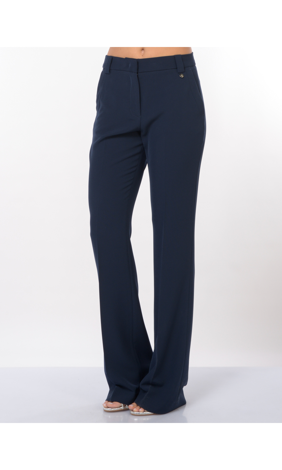 pantalone da donna Liu Jo Fit and Flare in crepe stretch