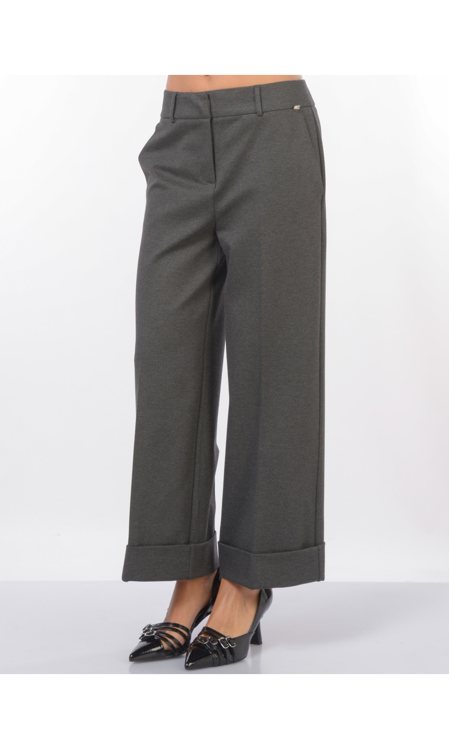 pantalone da donna Liu Jo chino con balza