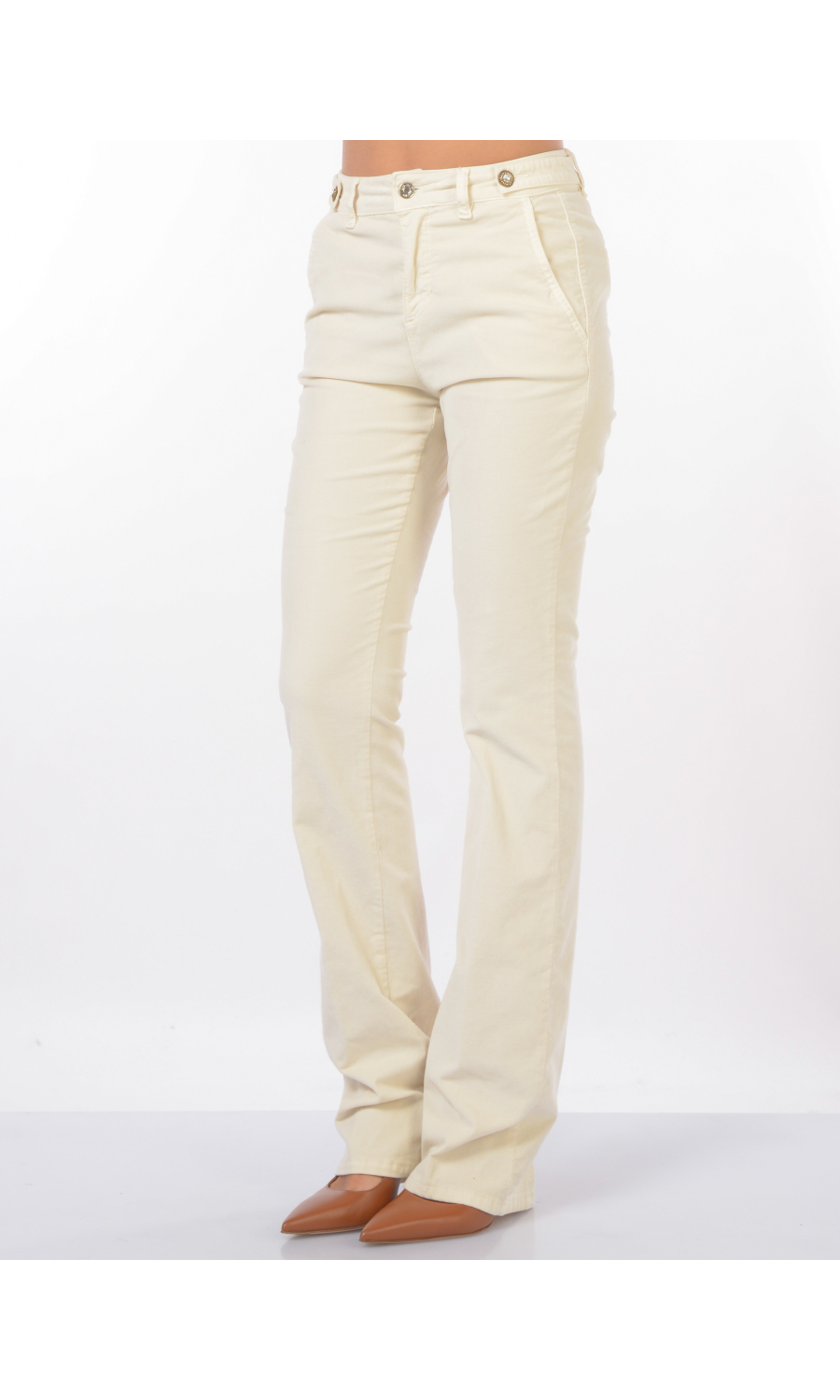 pantalone da donna Liu Jo chino con applicazioni