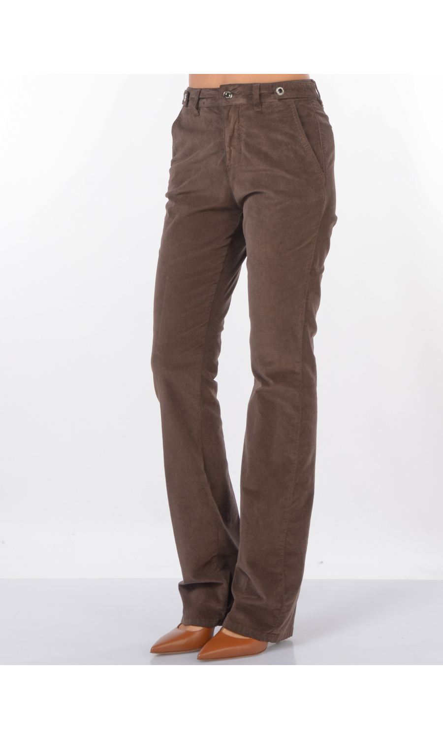 pantalone da donna Liu Jo chino con applicazioni