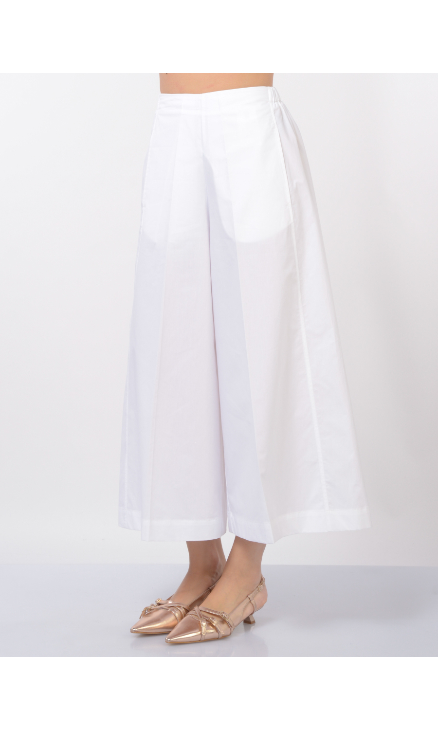 pantalone da donna Meimeij ampio e cropped