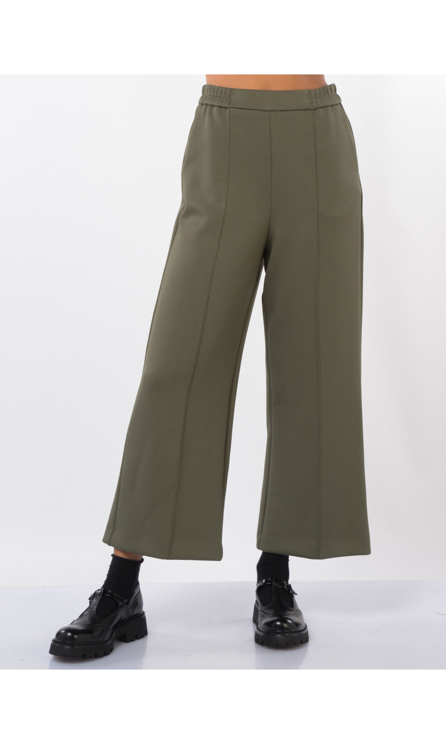pantalone da donna Meimeij in jersey con elastico