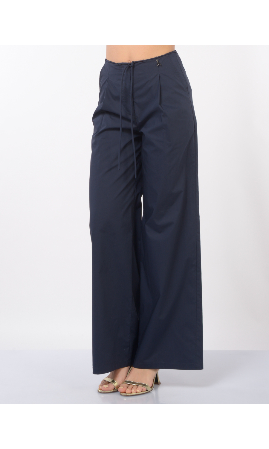 pantalone da donna Patrizia Pepe Essential con coulisse