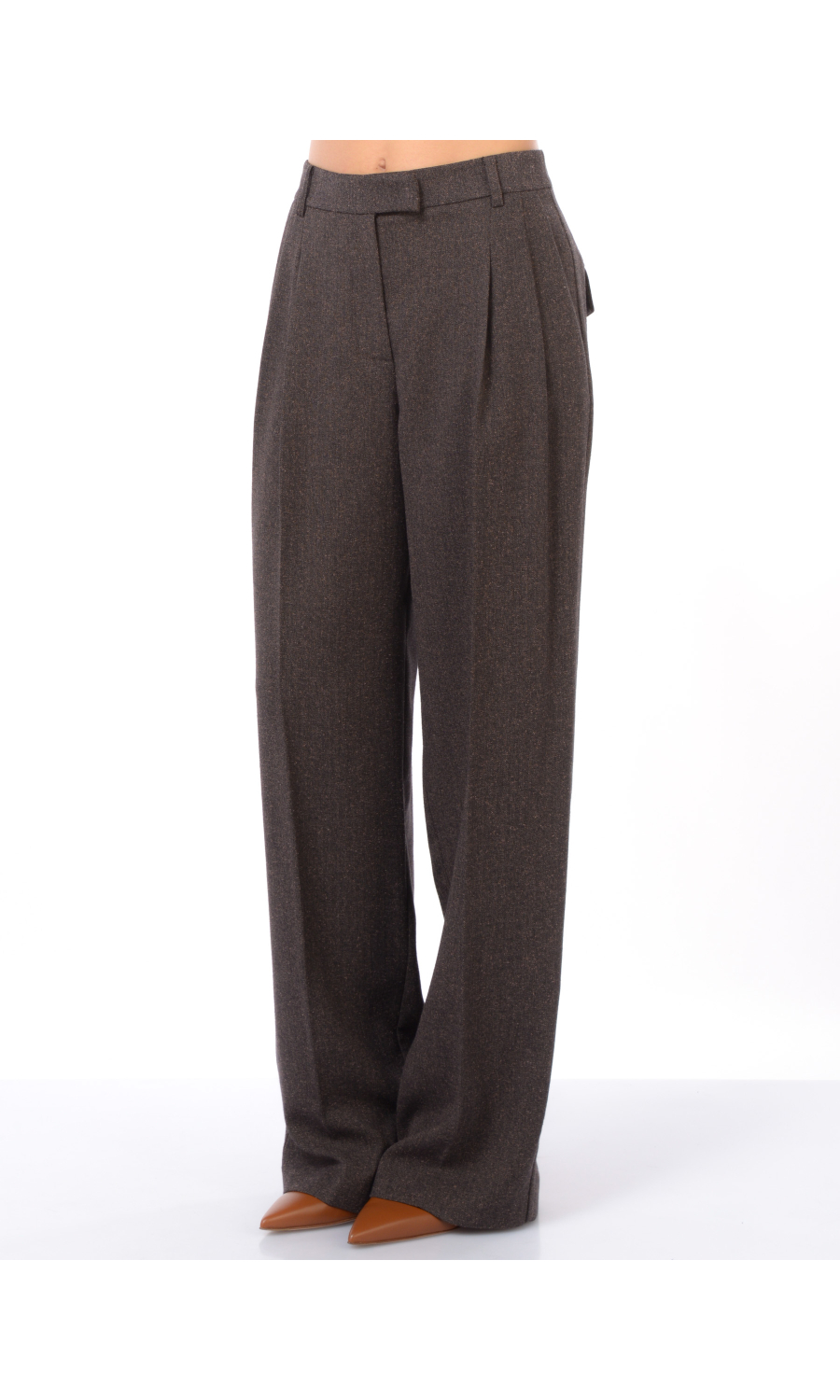 pantalone da donna Patrizia Pepe ampio con doppia pinces