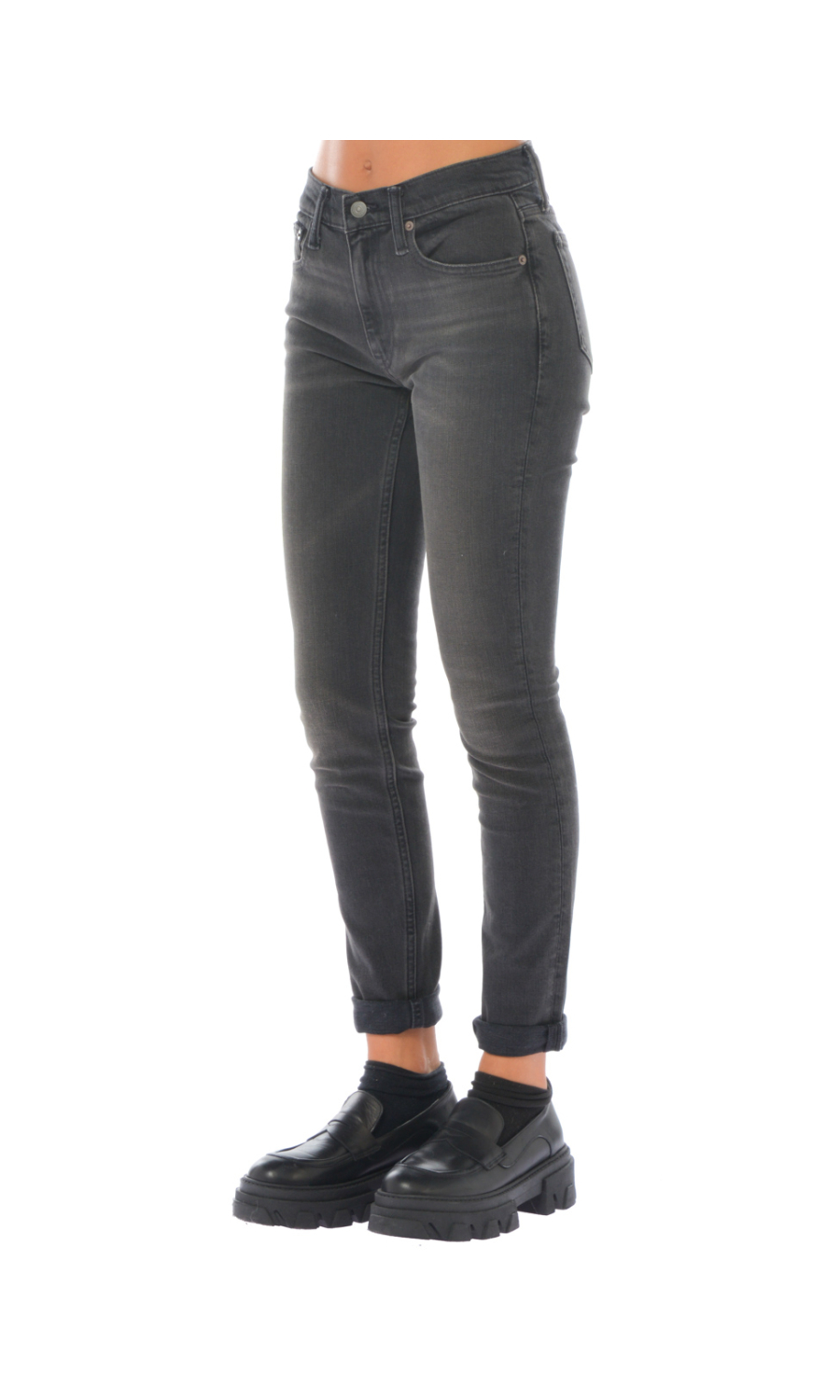 pantalone da donna Ralph Lauren skinny stone washed