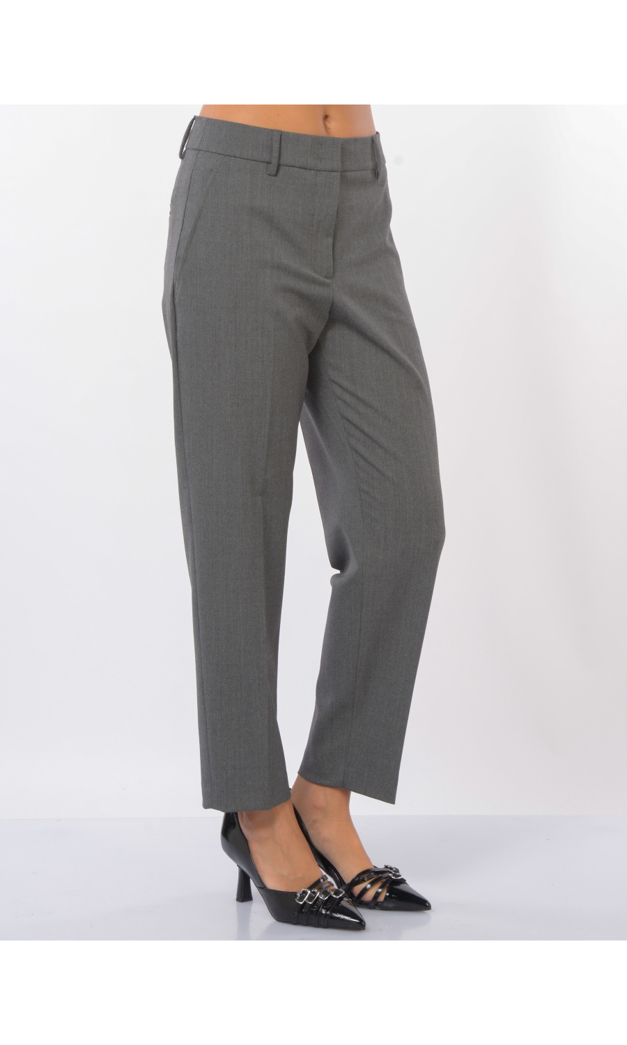 pantalone da donna Seventy chino in misto lana vergine