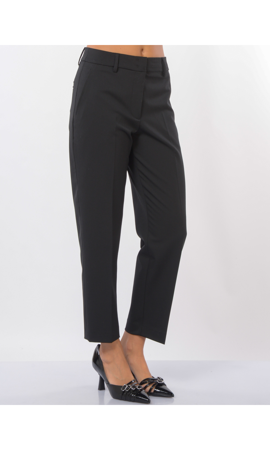 pantalone da donna Seventy chino in misto lana vergine