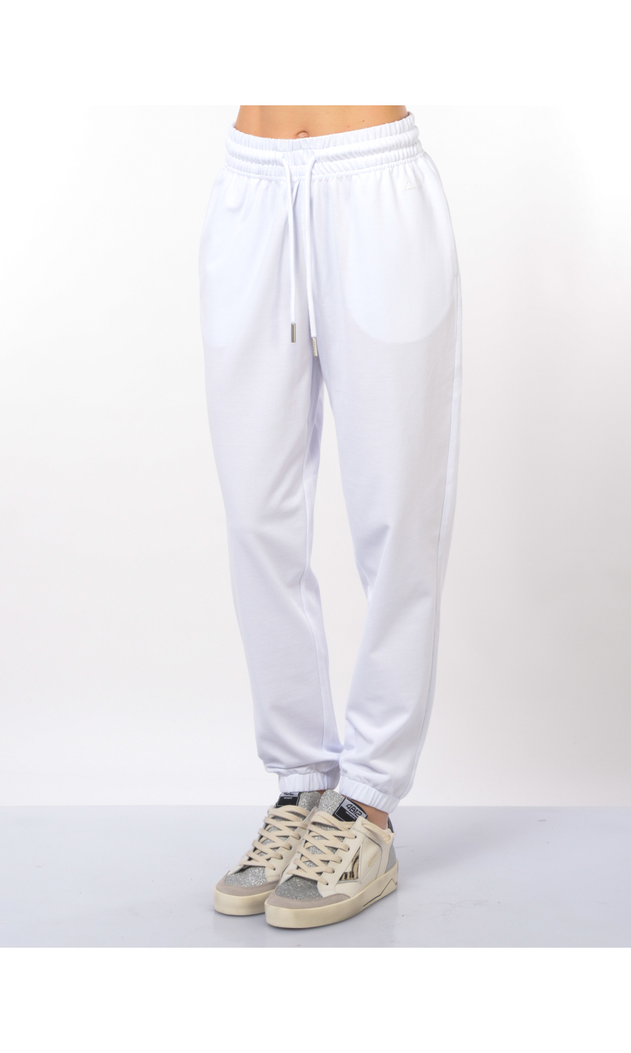 pantalone da donna Sun68 in felpa con elastico