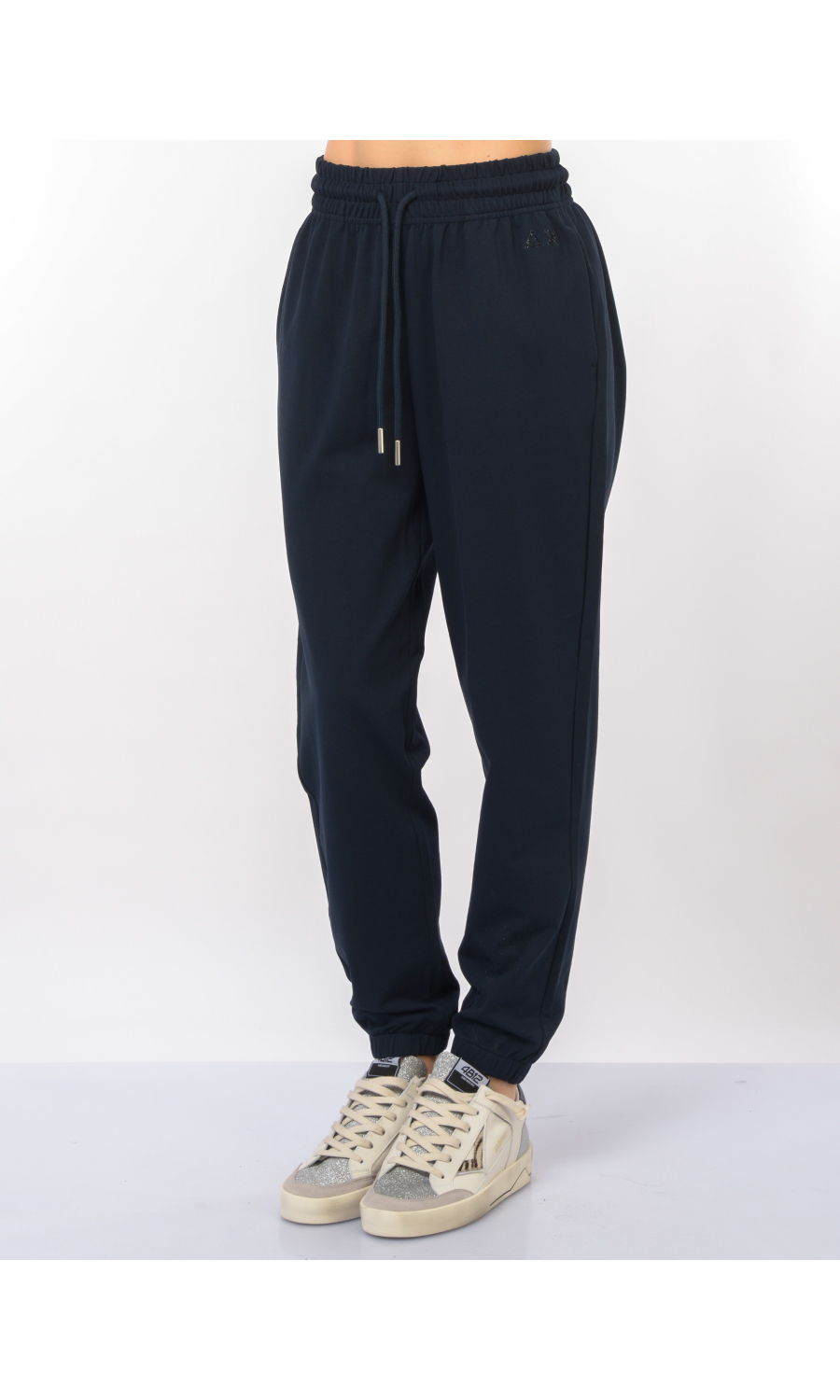 pantalone da donna Sun68 in felpa con elastico