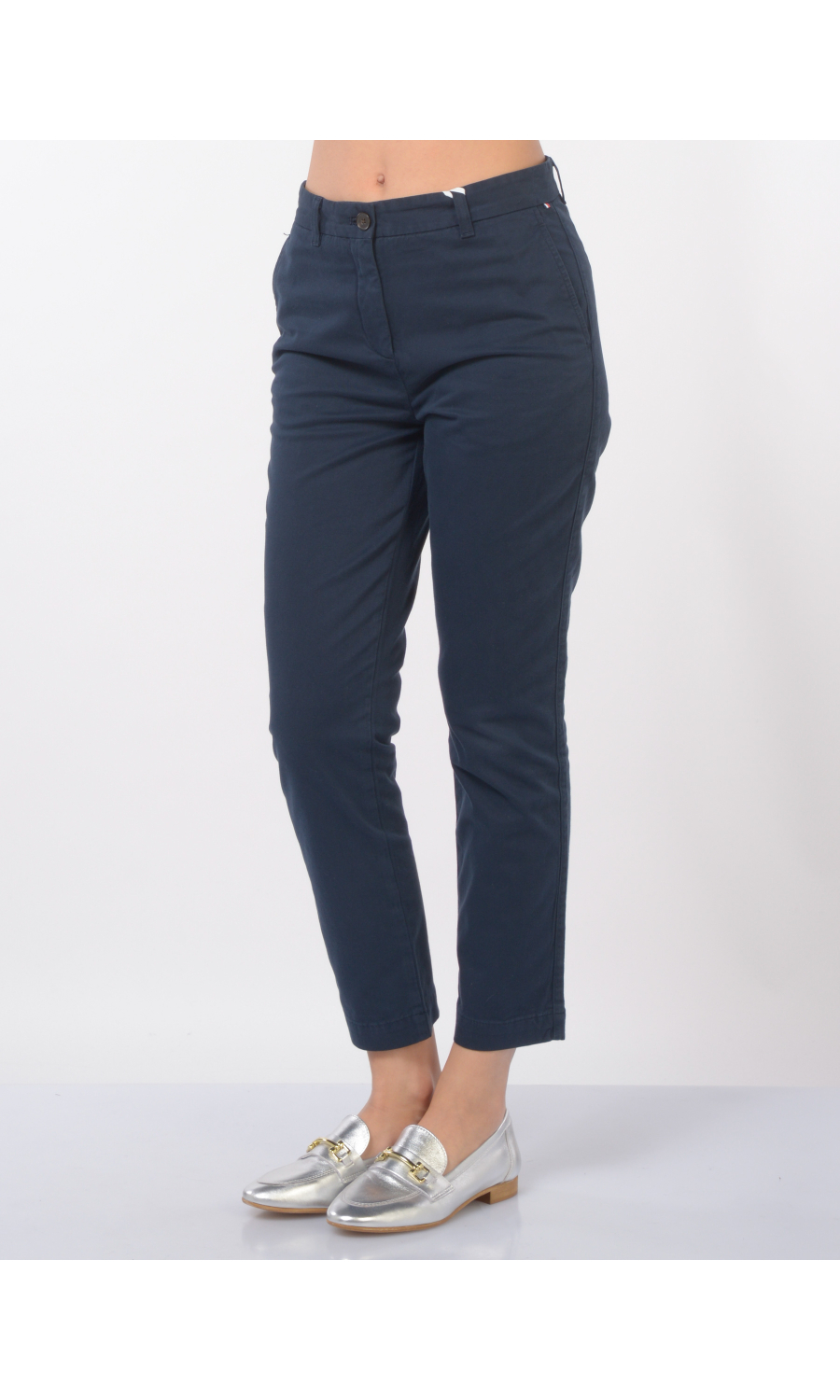 pantalone da donna Tommy Hilfiger chino Slim Fit
