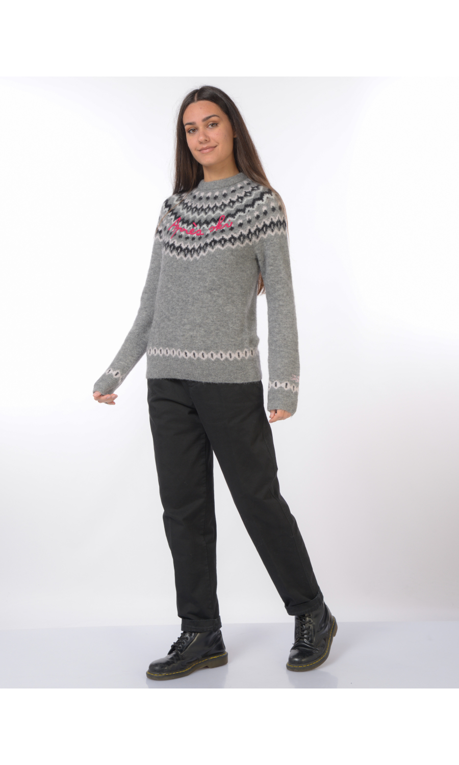 pantalone da donna White Sand chino in cotone