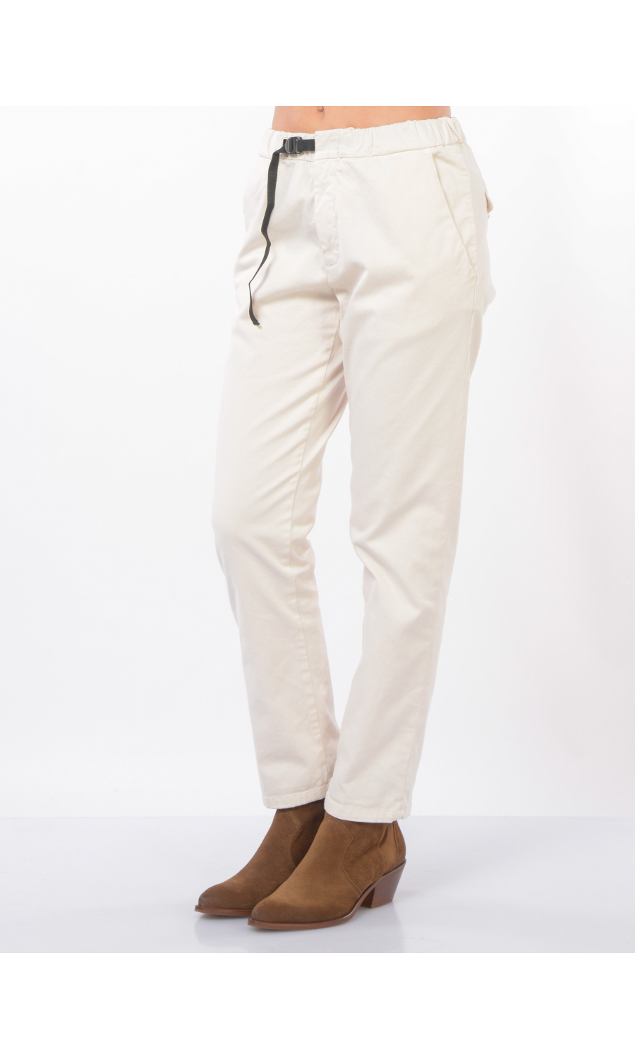pantalone da donna White Sand Marilyn con elastico