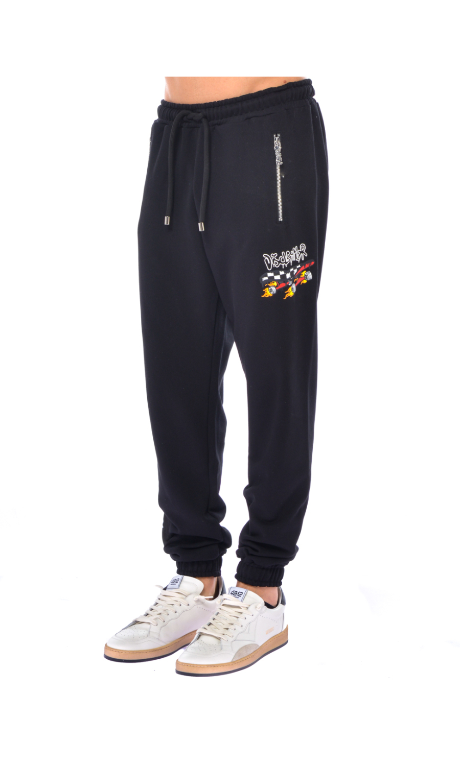 pantalone da uomo Disclaimer in felpa con tasche