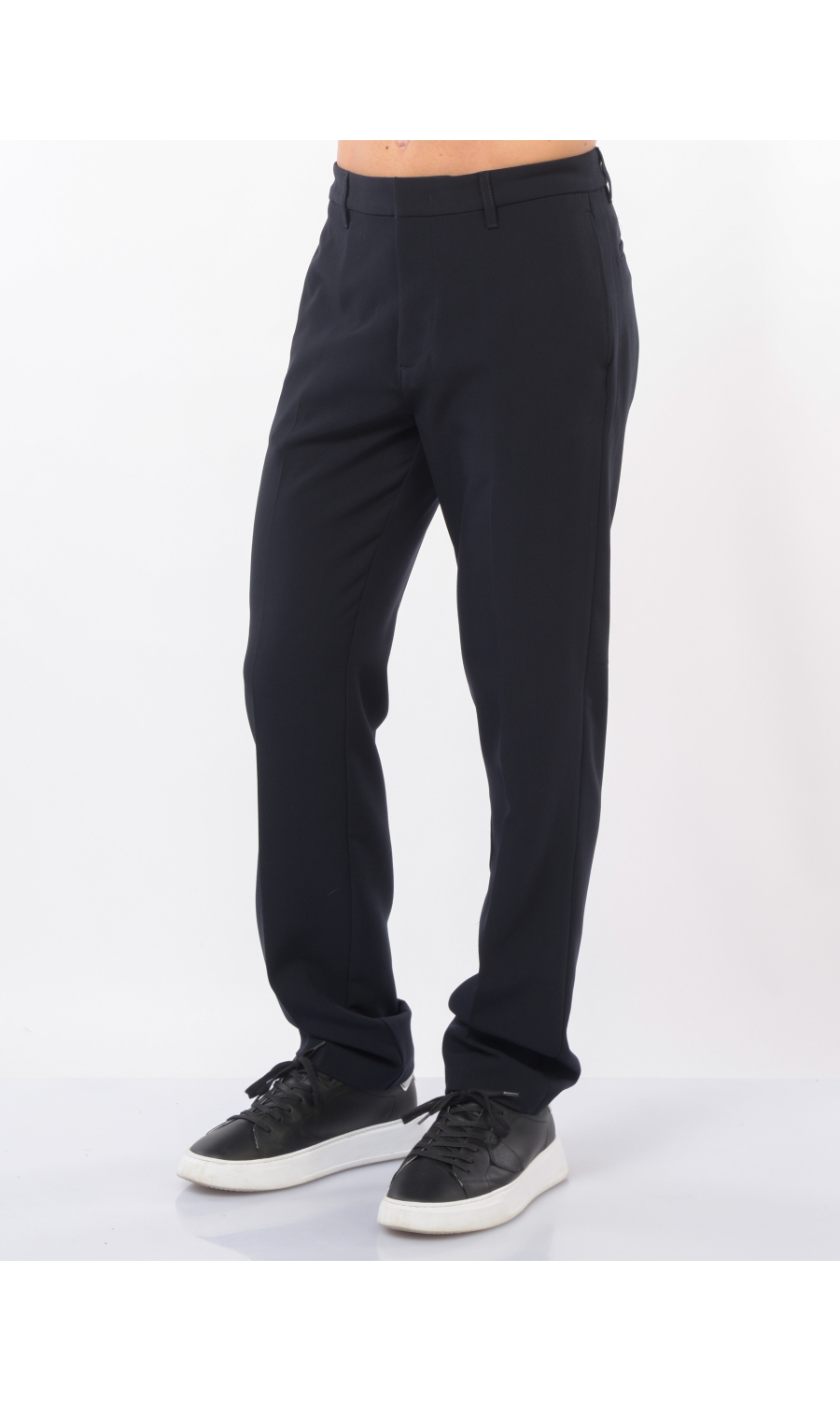 pantalone da uomo Emporio Armani chino in jersey