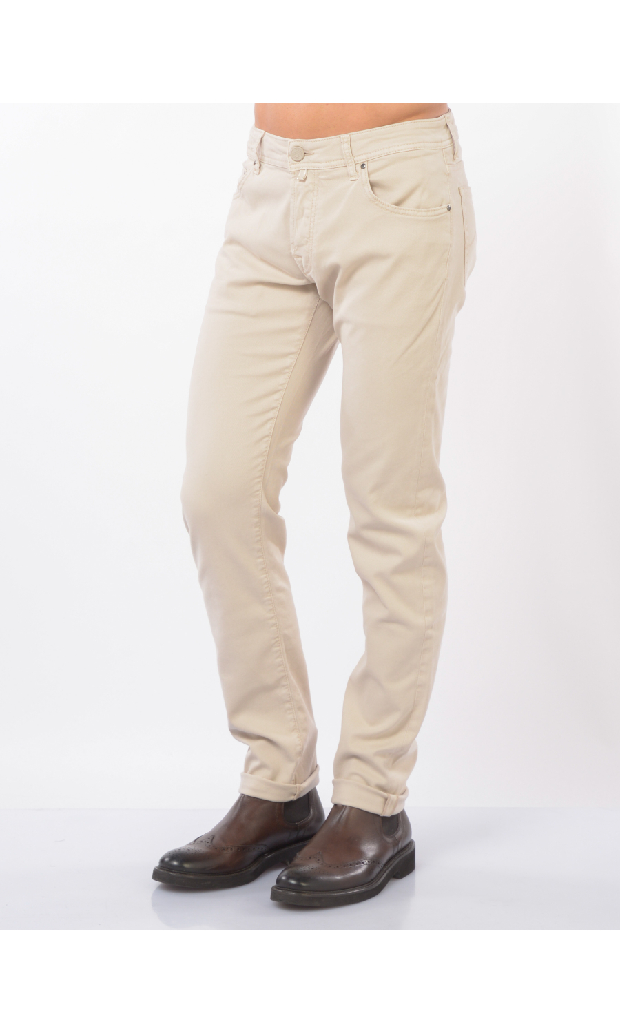 pantalone da uomo Jacob Cohen cinque tasche in cotone