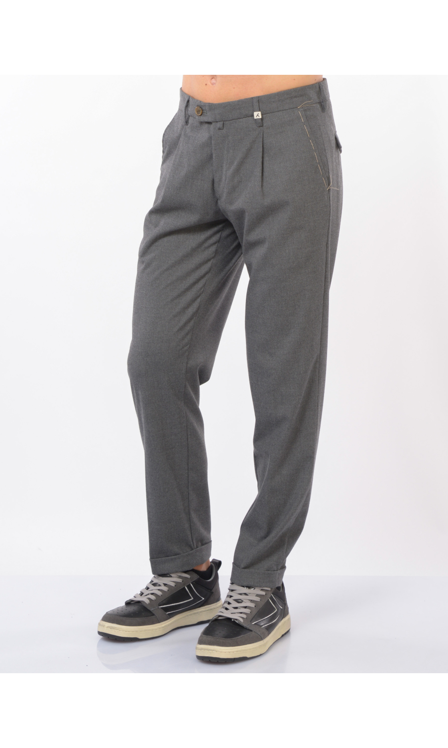 pantalone da uomo Myths chino con balza