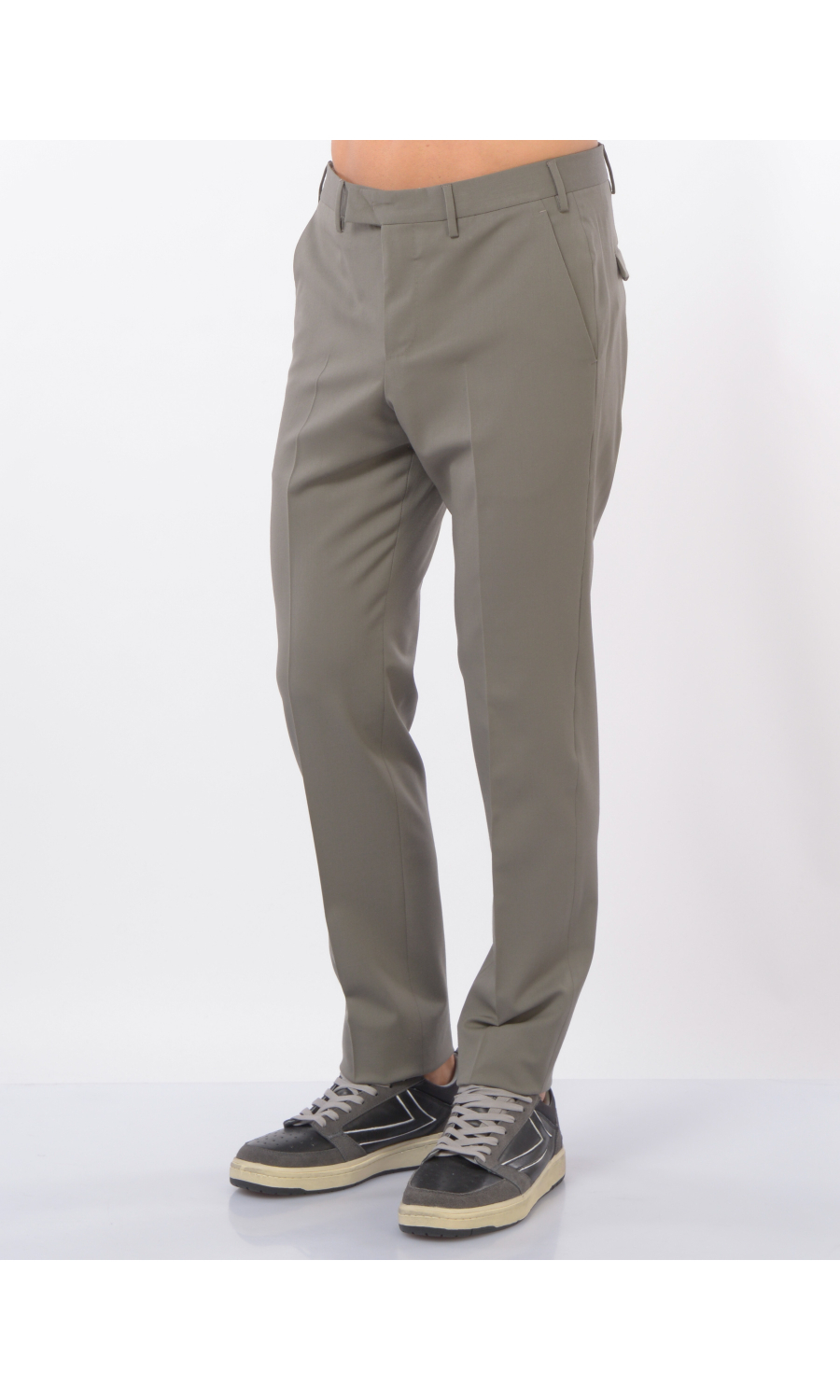 pantalone da uomo Pt Torino chino in lana