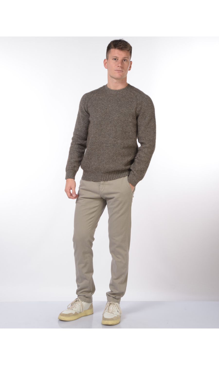 pantalone da uomo Siviglia chino cotone e lana