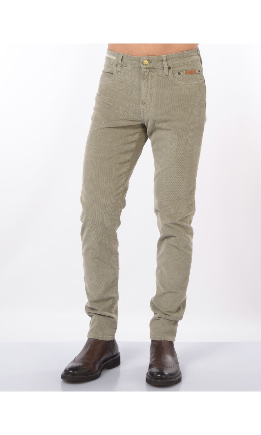 pantalone da uomo Siviglia cinque tasche in velluto