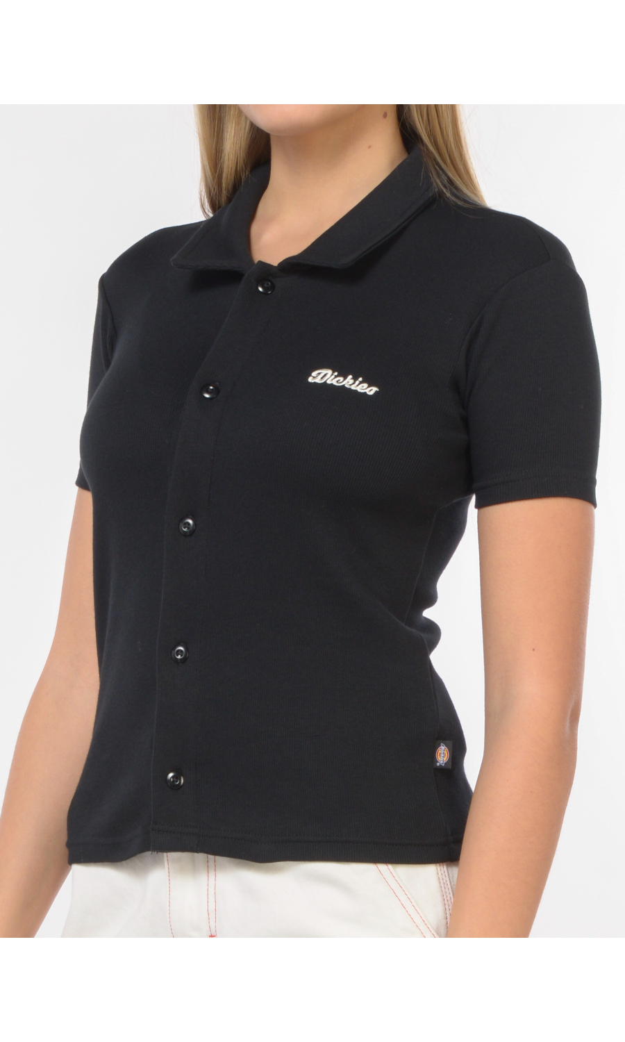 polo da donna Dickies a manica corta con logo