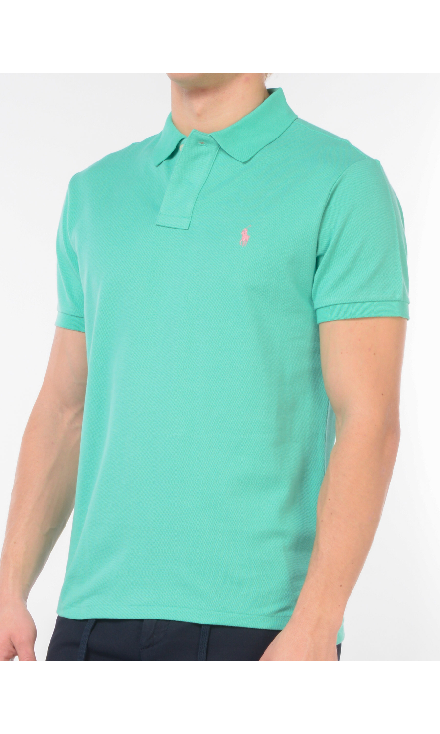 polo da uomo Ralph Lauren manica corta slim fit
